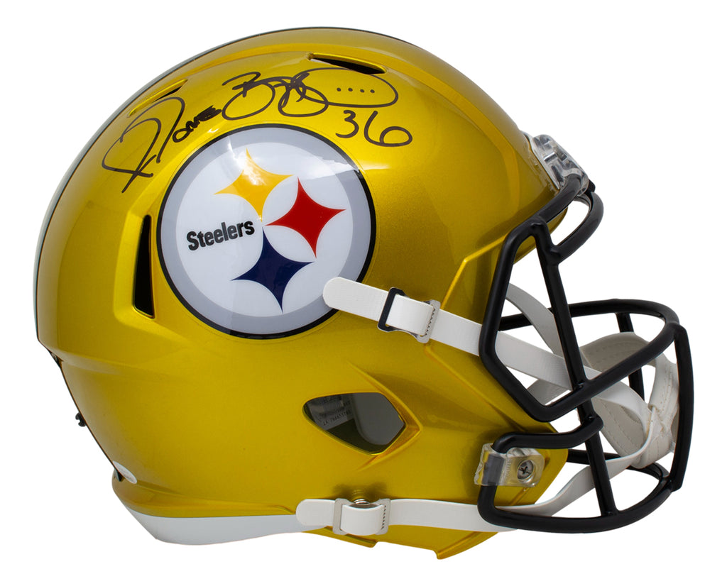 Jerome Bettis signed Pittsburgh Steelers Mini Football Helmet JSA  Authenticated