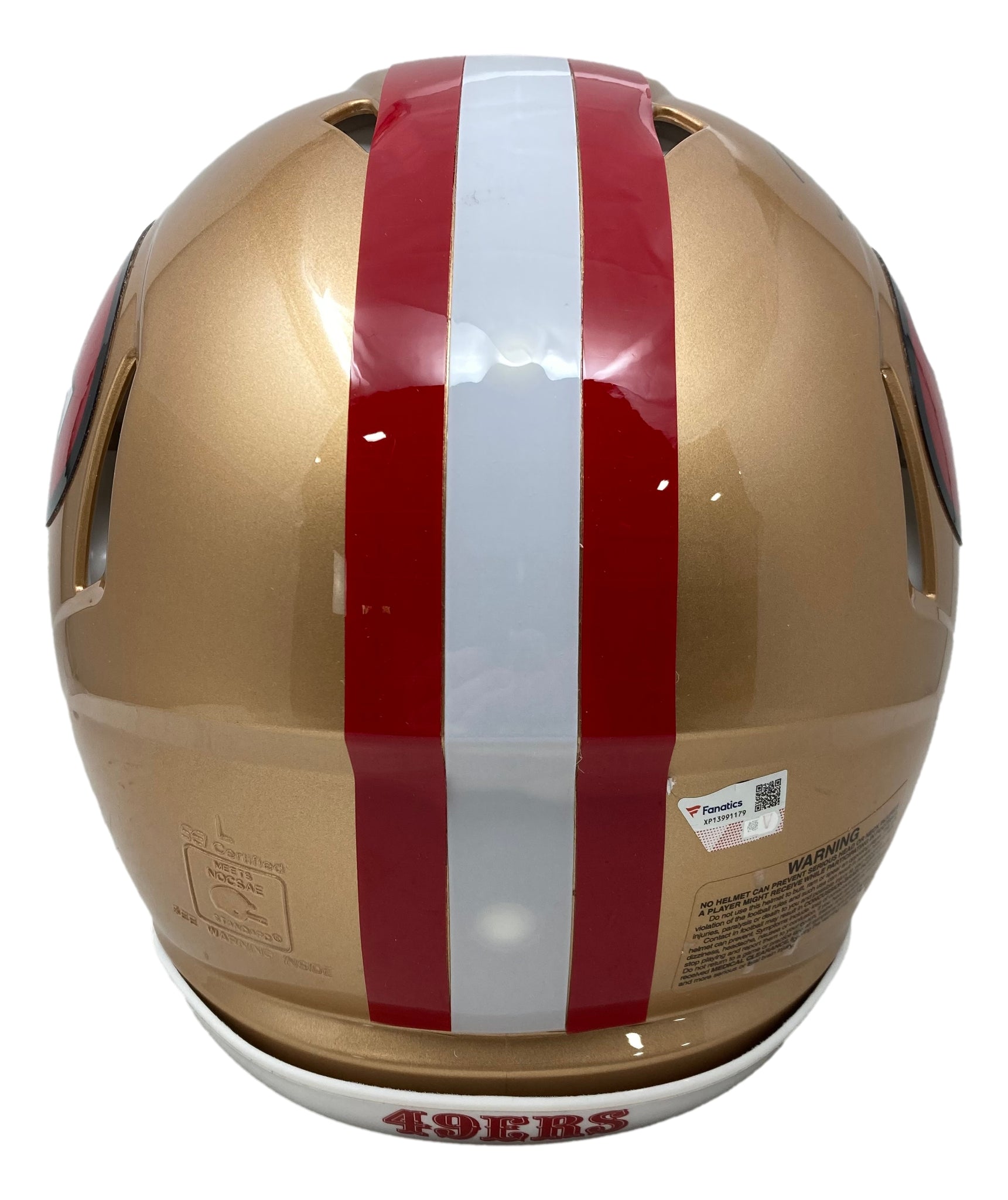 Jerry Rice Signed San Francisco 49ers Full Size Authentic Speed Helmet Fanatics