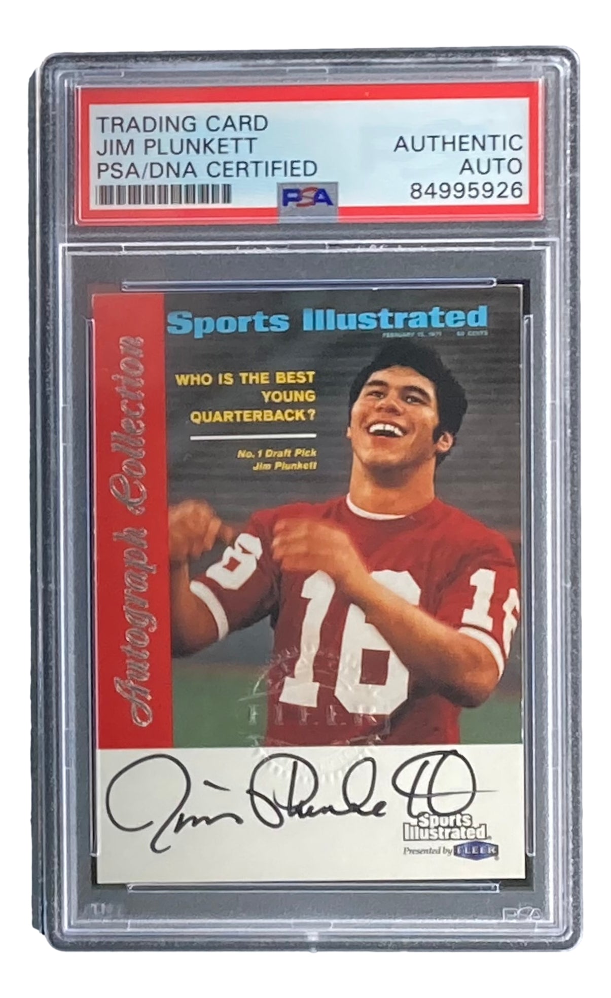 Jim Plunkett Gallery  Trading Card Database