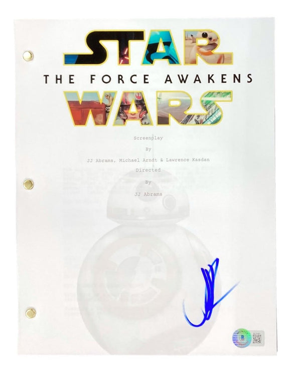 JJ Abrams Signed Star Wars The Force Awakens Movie Script BAS - Sports Integrity