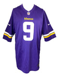 JJ McCarthy Signed Minnesota Vikings Nike Game Replica Jersey BAS