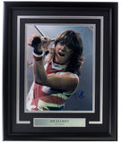 Joe Elliott Signed Framed 11x14 Young Def Leppard Photo JSA ITP