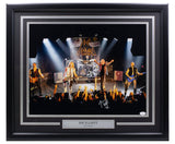 Joe Elliott Signed Framed 16x20 Def Leppard Performance Photo JSA ITP - Sports Integrity