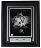 Joe Elliott Signed Framed 8x10 Def Leppard Spotlight Photo JSA ITP Sports Integrity