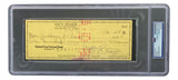 Joe Frazier Boxing Signed Slabbed Bank Check #4613 PSA/DNA - Sports Integrity