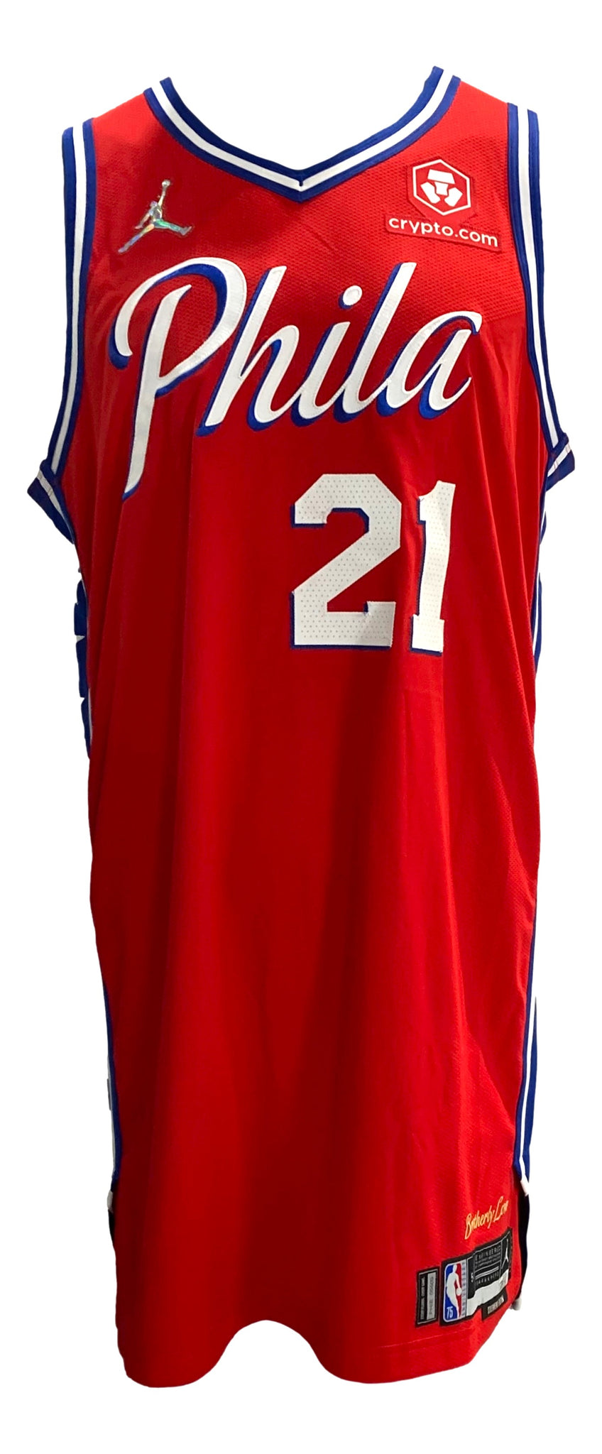 Detroit Pistons Number 8 Game Used Warm Up Jersey - NBA Game Used Jerseys  at 's Sports Collectibles Store