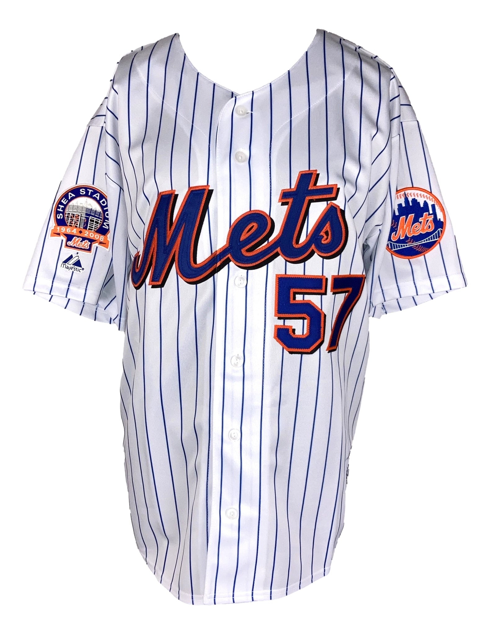 Sports Integrity Johan Santana Signed New York Mets Majestic Baseball Jersey No Hitter BAS Itp