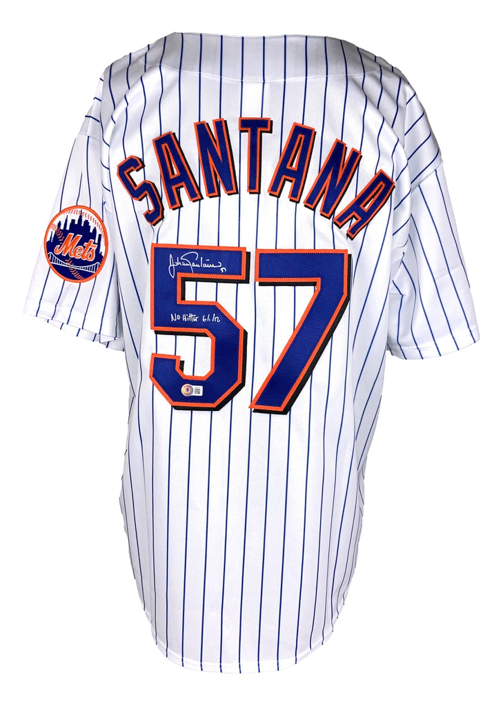 Majestic Johan Santana New York Mets Infant Wordmark T-Shirt