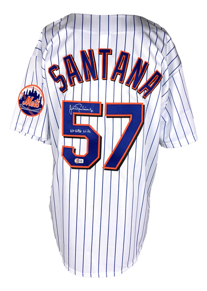 New York Mets Cropped Jersey Baseball Santana 57 As-is