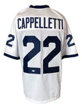 John Cappelletti Signed Custom White College Football Jersey 73 Heisman SI