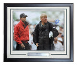 John Daly Signed Framed 16x20 PGA Golf Photo w/ Tiger Woods BAS ITP - Sports Integrity