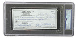 Johnny Unitas Baltimore Colts Signed Bank Check #7609 PSA