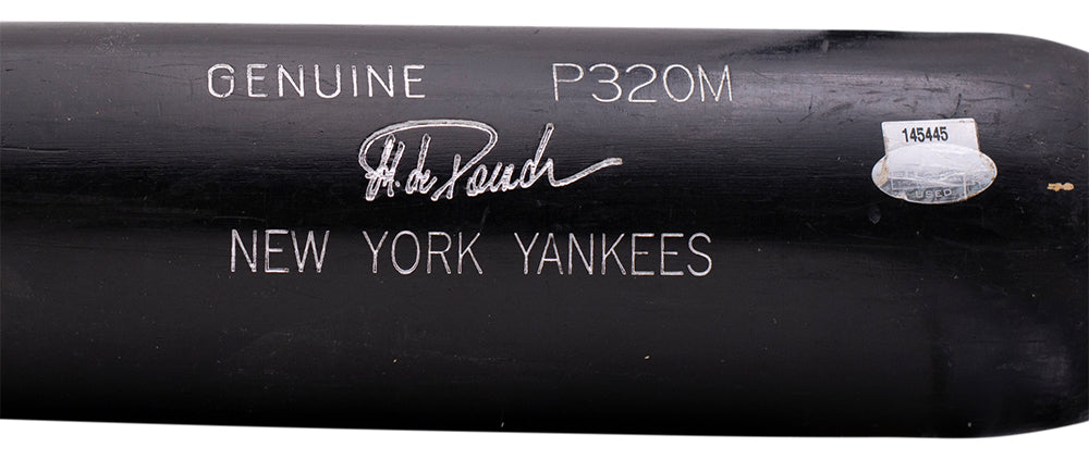 Charitybuzz: Jorge Posada Autographed Baseball Bat