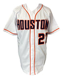 Jose Altuve Houston Signed White Baseball Jersey JSA - Sports Integrity