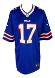 Josh Allen Signed Buffalo Bills Blue Nike Game Football Jersey BAS ITP - Sports Integrity