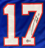 Josh Allen Signed Buffalo Bills Blue Nike Game Football Jersey BAS ITP - Sports Integrity