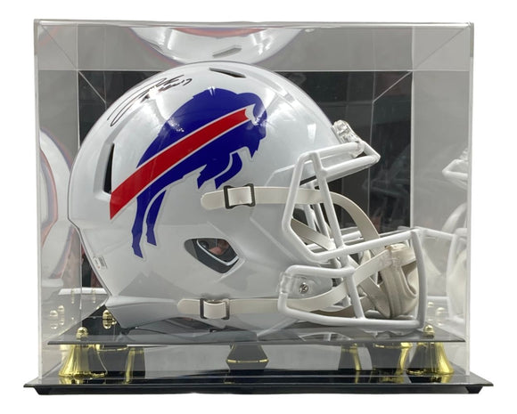 Josh Allen Signed Buffalo Bills Full Size Speed Replica Helmet BAS w/ Case