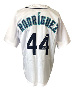 Julio Rodriguez Seattle Signed White Baseball Jersey JSA