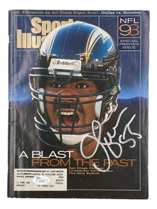 Junior Seau San Diego Chargers Signed Sep 6 1993 Sports Illustrated Ma –  Sports Integrity