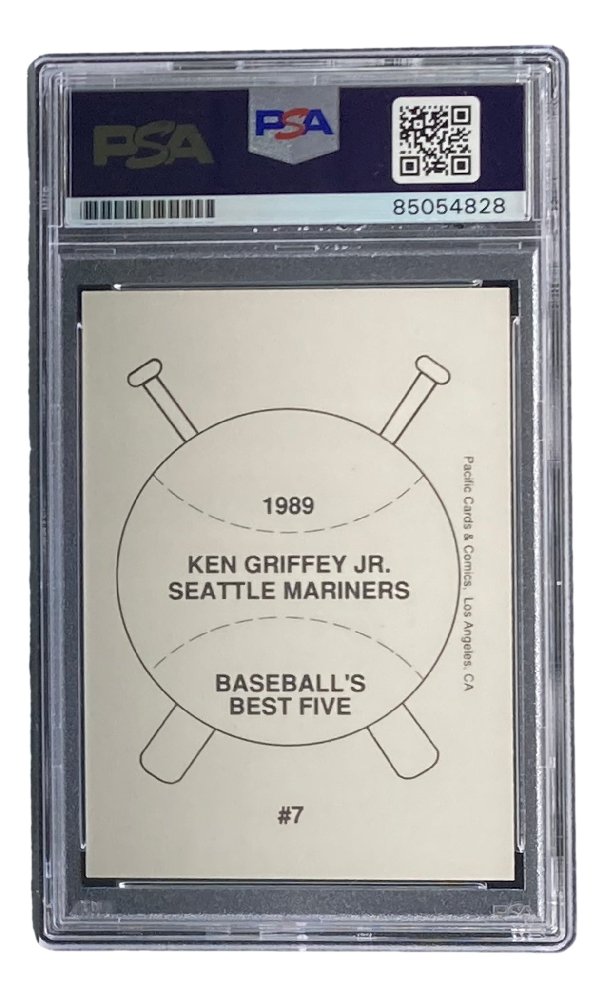 Ken Griffey Jr 2022 Topps Autograph Jersey Card #87R-KG PSA/DNA 10