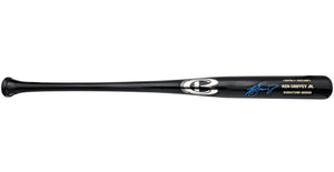 Ken Griffey Jr Mariners Signed Black Cooperstown Signature Series Bat BAS - Sports Integrity