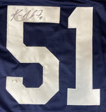 Ken Norton Jr Dallas Signed Alternate Blue Football Jersey Sports Integrity