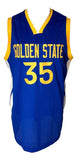 Kevin Durant Golden State Signed Blue Basketball Jersey BAS - Sports Integrity