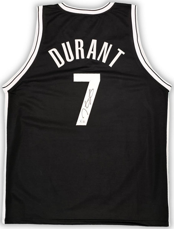 Kevin Durant Brooklyn Signed Black Basketball Jersey BAS - Sports Integrity