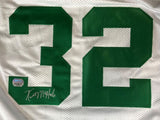 Kevin McHale Boston Signed White Basketball Jersey Mounted Memories - Sports Integrity