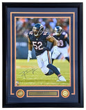 Khalil Mack Signed Framed 16x20 Chicago Bears Photo Fanatics - Sports Integrity