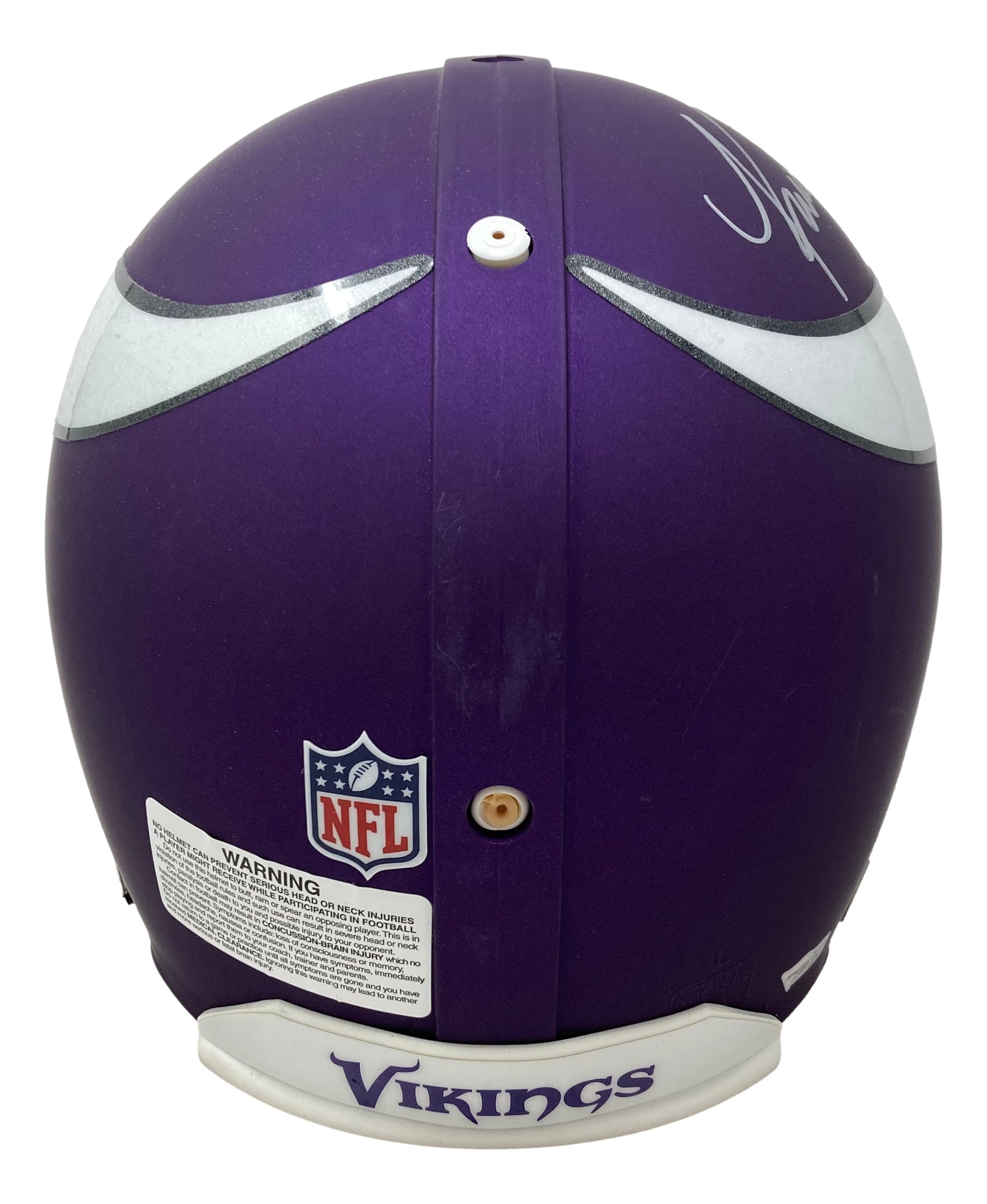 Kirk Cousins Minnesota Vikings Fanatics Authentic Autographed Riddell Eclipse Alternate Speed Helmet