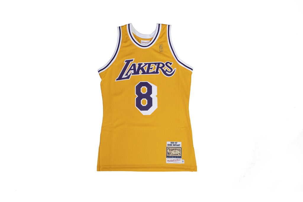 Los Angeles Lakers Kobe Bryant #8 Mitchell & Ness Black 1996-97 Hardwood  Classics Reload 2.0 Jersey