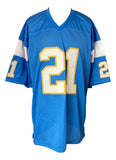 LaDainian Tomlinson San Diego Signed Powder Blue Football Jersey BAS - Sports Integrity