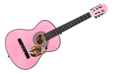 Lainey Wilson Signed 38" Pink Acoustic Guitar BAS