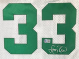 Larry Bird Signed Celtics White M&N Hardwood Classics Swingman Jersey BAS ITP - Sports Integrity