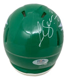 LeSean McCoy Signed Philadelphia Eagles Kelly Green Mini Speed Helmet PSA/DNA - Sports Integrity