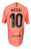 Lionel Messi Signed Barcelona Nike Soccer Jersey BAS E16589 - Sports Integrity