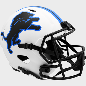 Detroit Lions Full Size Lunar Eclipse Replica Speed Helmet - Sports Integrity