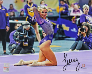 Livvy Dunne Signed 8x10 LSU Tigers Photo Fanatics