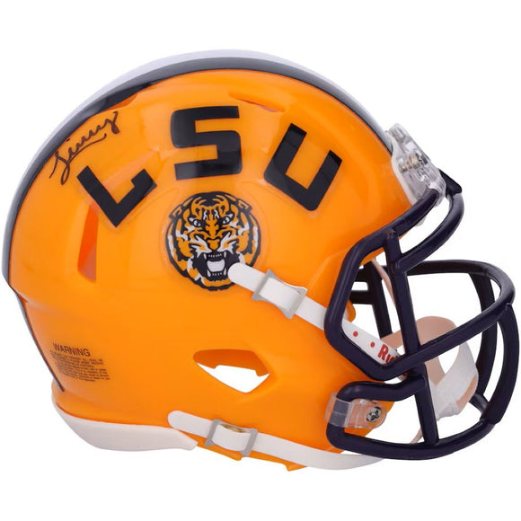 Livvy Dunne Signed LSU Tigers Mini Speed Helmet Fanatics - Sports Integrity