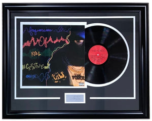 LL Cool J Framed The Force Vinyl Record w/ Laser Engrave Signature - Sports Integrity