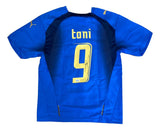 Luca Toni Signed Italy Puma Soccer Jersey BAS