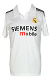 Luis Figo Signed White Real Madrid Soccer Jersey BAS - Sports Integrity