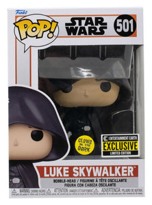 Star Wars Luke Skywalker Glow In The Dark Funko Pop EE Exclusive #501 - Sports Integrity