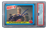 Dolph Lundgren Signed 1985 Topps #32 Rocky IV Ivan Drago Trading Card PSA/DNA - Sports Integrity