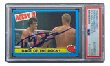 Dolph Lundgren Signed 1985 Topps #49 Rocky IV Ivan Drago Trading Card PSA/DNA - Sports Integrity