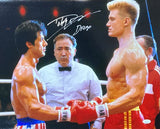 Dolph Lundgren Signed 16x20 Rocky IV Photo Drago Inscribed JSA ITP - Sports Integrity