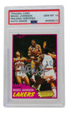 Magic Johnson Signed LA Lakers 1981 Topps Basketball Card #21 PSA/DNA Auto 10 - Sports Integrity