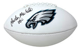 Jordan Mailata Signed Philadelphia Eagles Logo Football BAS ITP - Sports Integrity