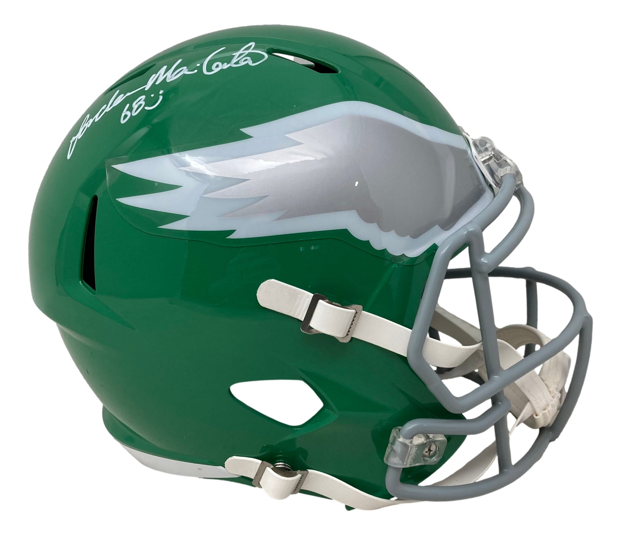 Philadelphia Eagles 2023 Kelly Green Speed Replica Full Size Helmet